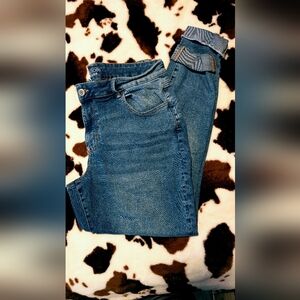 Maurices High Rise Blue Jeans